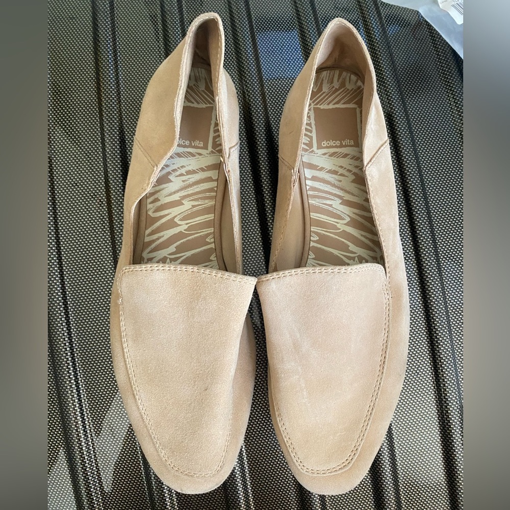 Dolce vita Cream/rose loafers